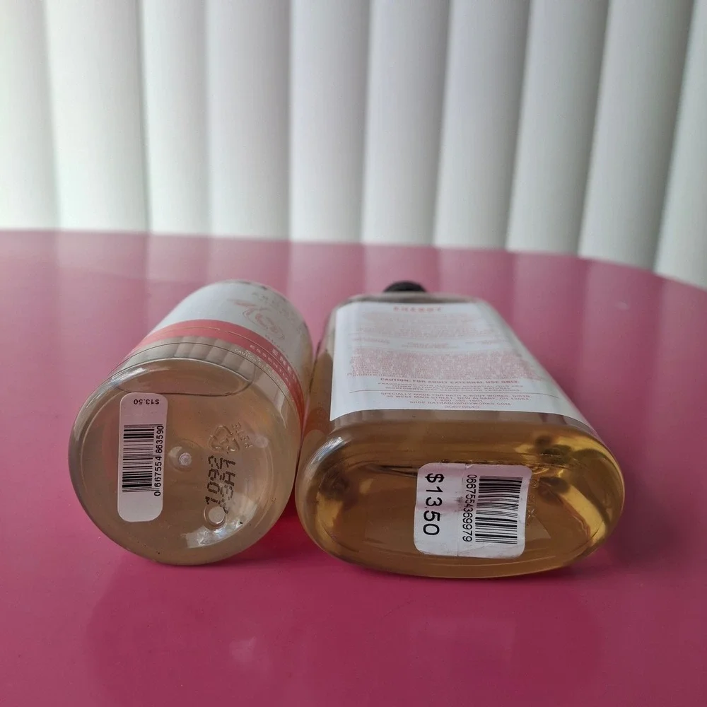 Bath & Body Works GUAVA+ORANGE ENERGY Body Wash Essential Oil Mist Set of 2